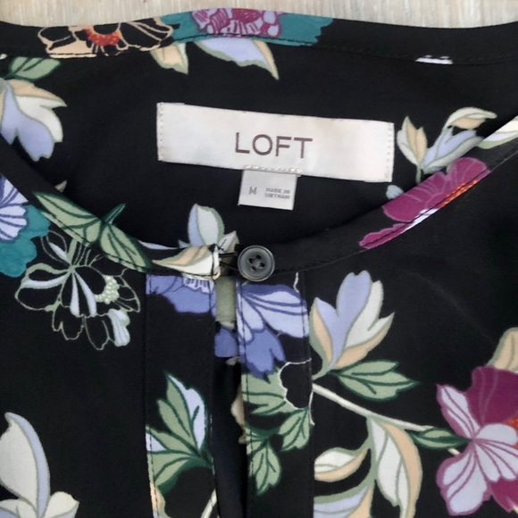 Loft Floral Blouse - Picture 4 of 4